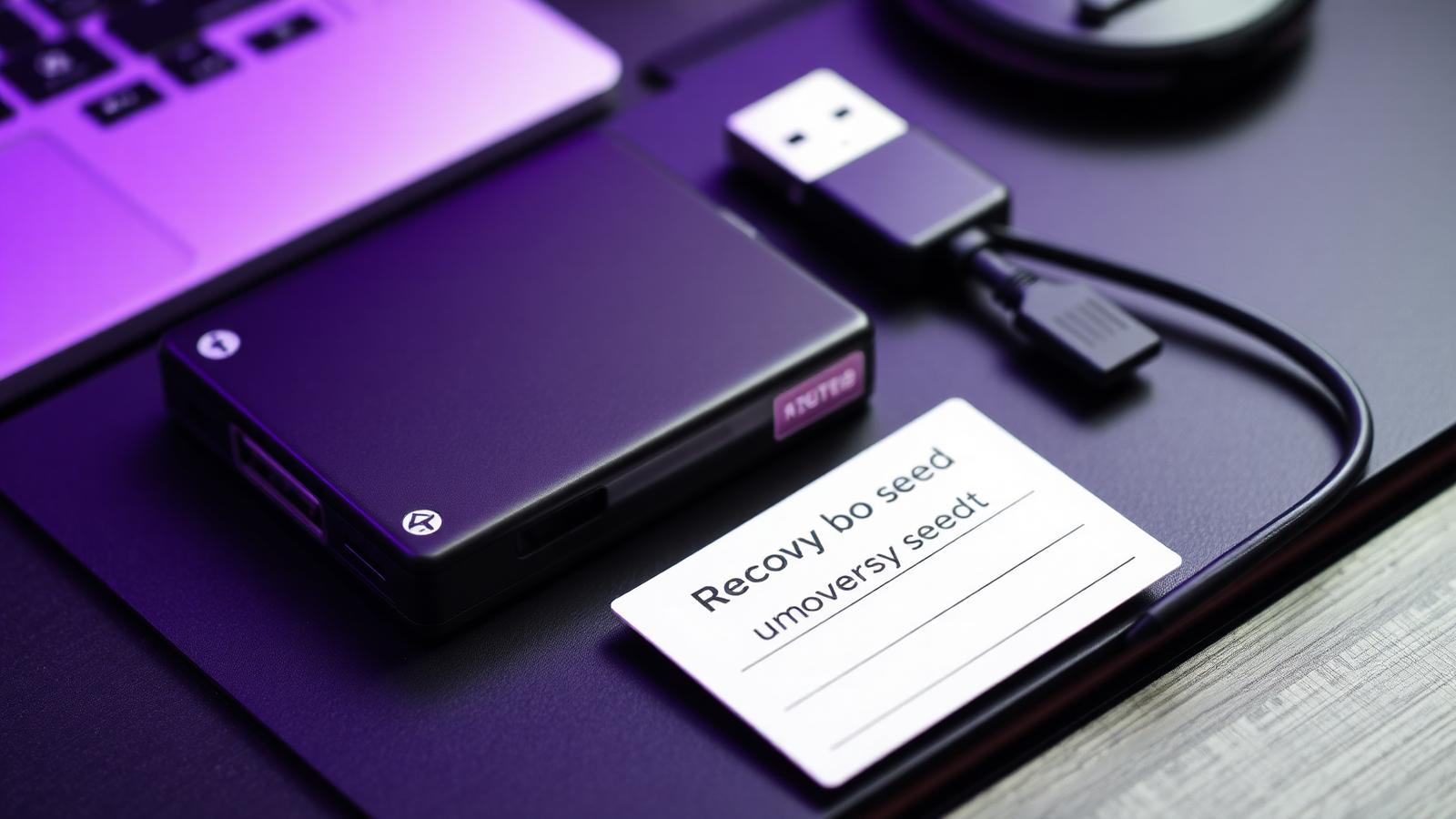 Илюстрация към ledger и trezor: настройка, резервно копие и проверка